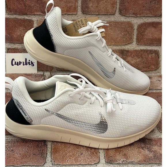 Nike‎ Flex Experience Run 12 Road Running Shoes Women's Size 12 White DV0746-101 - Picture 2 of 11